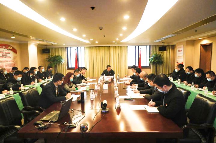 集团领导赴6008集团官方网站创新公司宣讲党的十九届五中全会、省委十一届八次全会精神