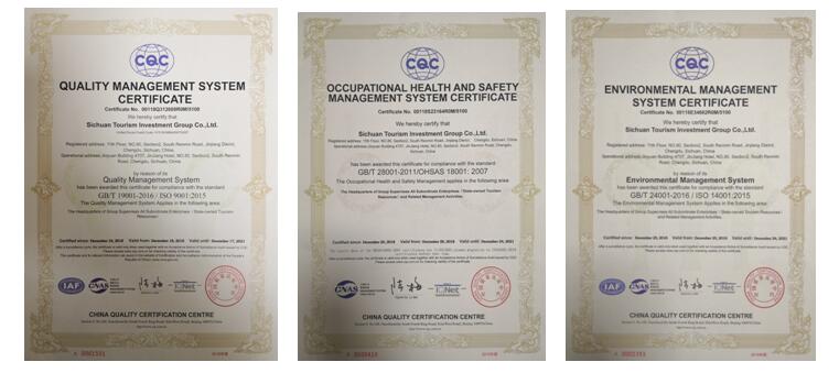 6008集团官方网站 ISO9001质量治理系统、OHSAS18001职业康健清静治理系统、ISO14001情形治理系统证书乐成取证